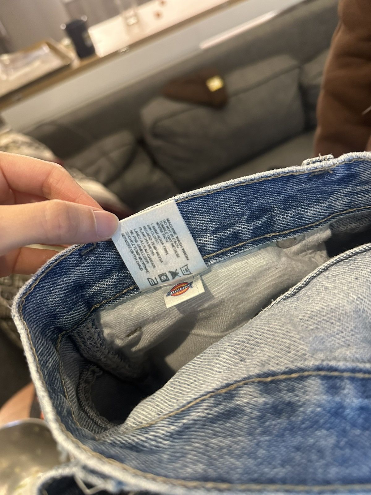 Dickies Dickies Blue Denim Shorts Size US 34 / EU 50 - 6 Thumbnail