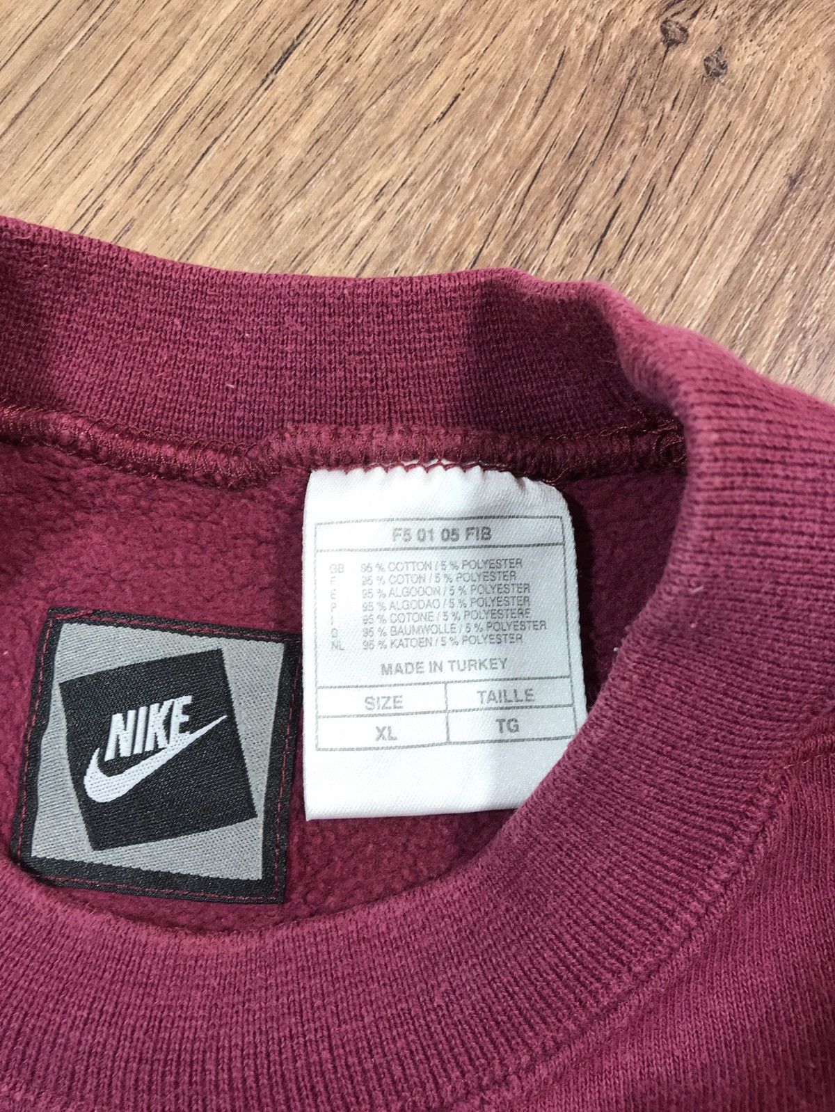 Nike × Vintage Nike Vintage Sweatshirt 80s Size XL Size US XL / EU 56 / 4 - 6 Thumbnail