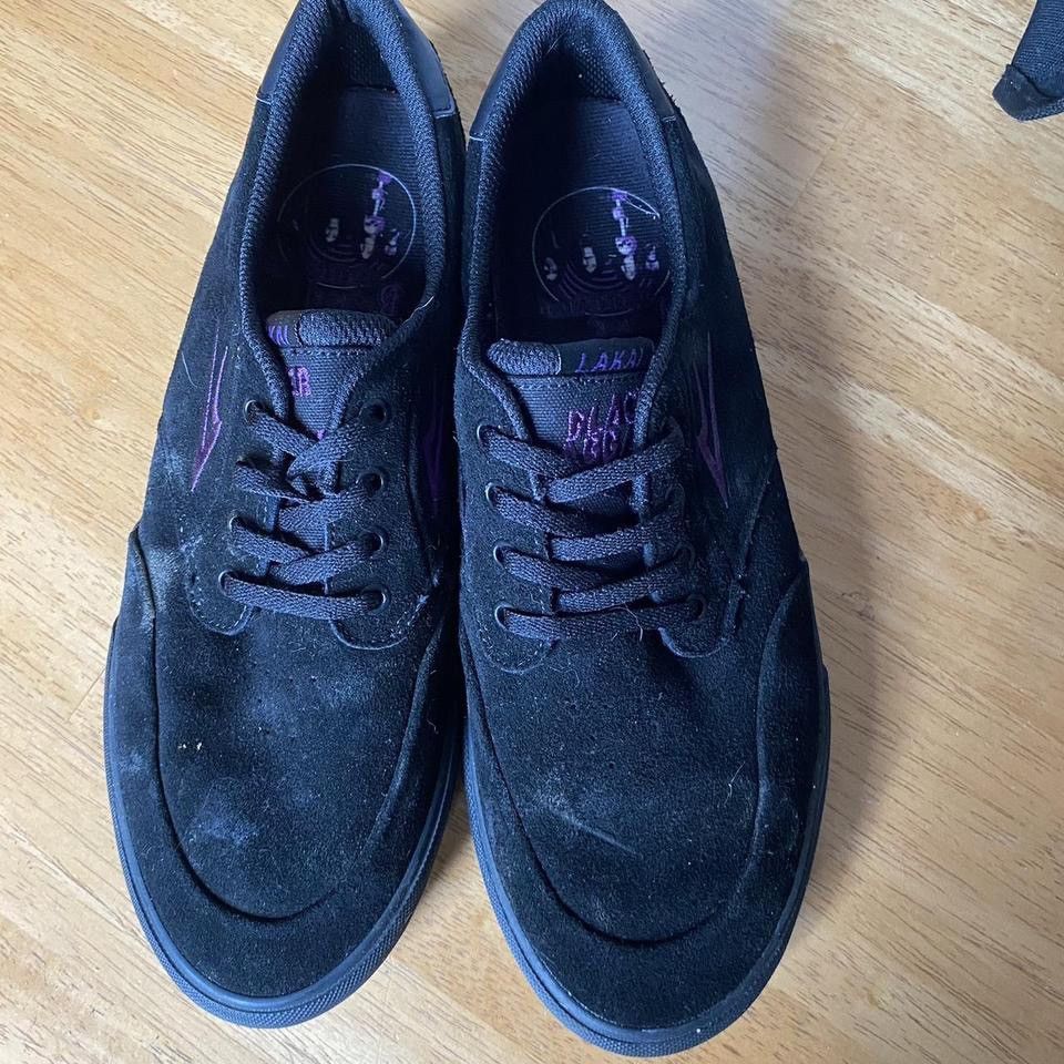 Lakai rare Lakai × Black Sabbath Riley III 3 Black Suede Size US 10 / EU 43 - 3 Thumbnail