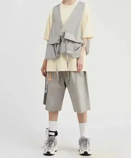 Other 20SS Indigo Union Grey Minimal Shorts Size US 30 / EU 46 - 3 Thumbnail