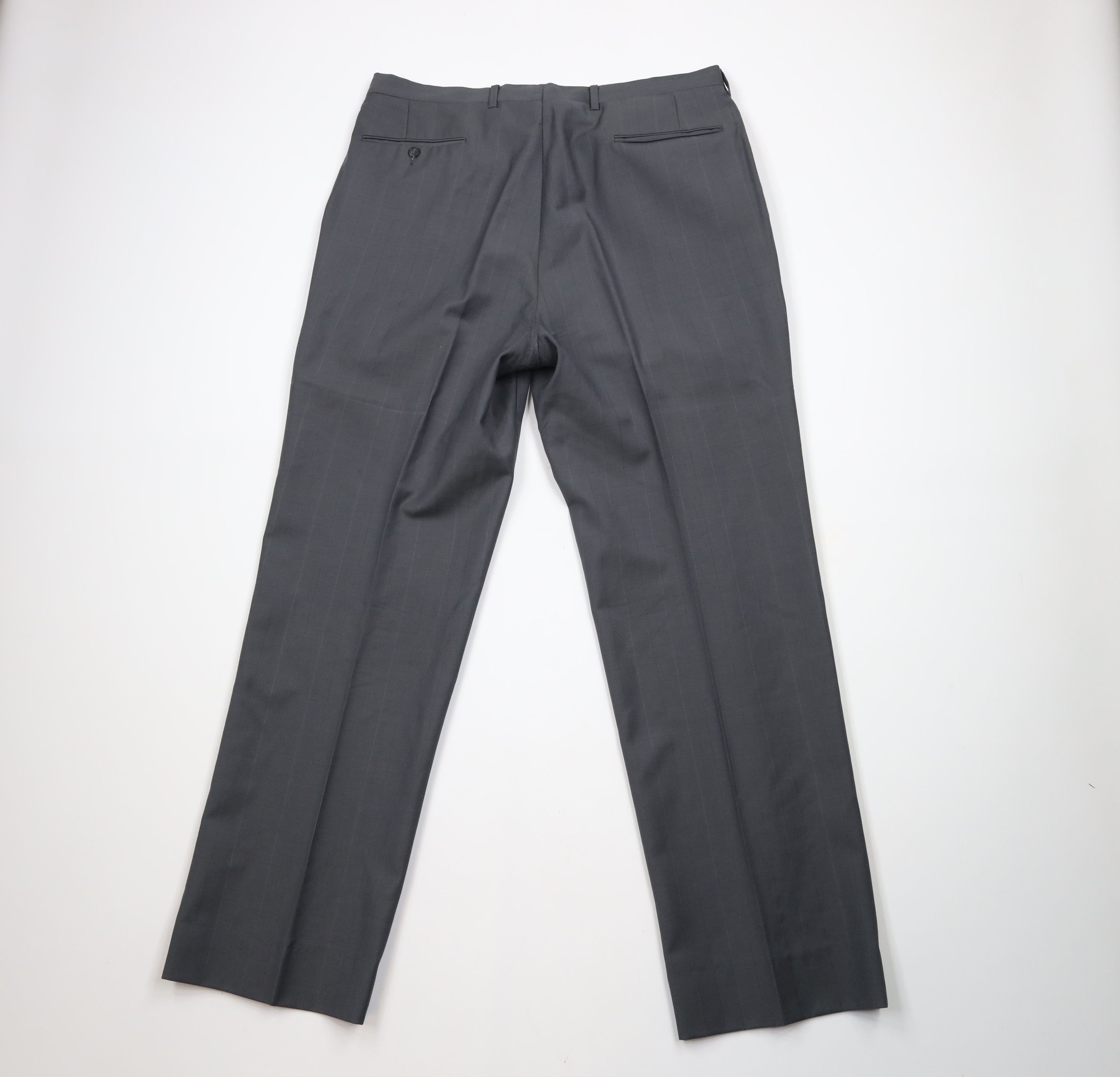 Vintage Vintage 70s Streetewar Blend Striped Wide Leg Chino Pants Size US 36 / EU 52 - 9 Thumbnail