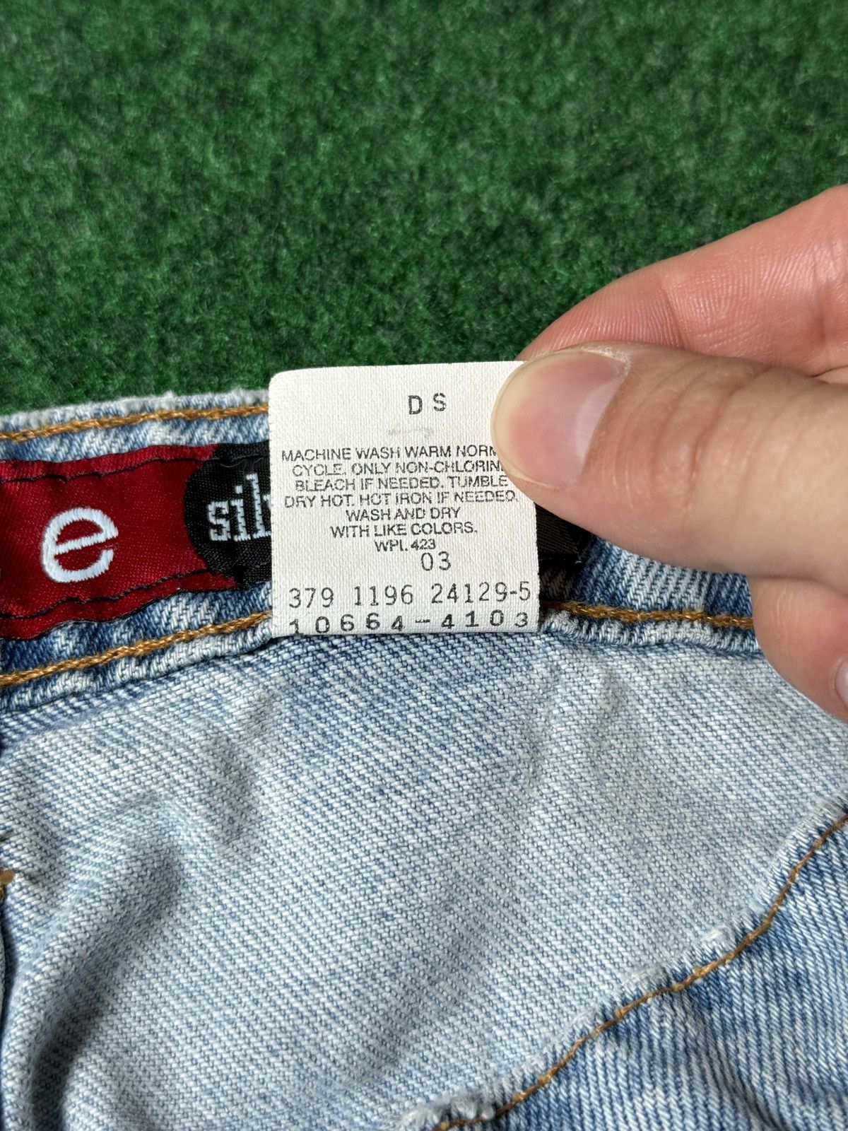 Levi's Vintage Clothing Vintage 90s Silvertab Levi’s Loose Baggy 9/10 29x32 Jeans Size 29" - 5 Thumbnail