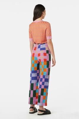 Other Gorman Organic Cotton Beaded Check Pant Size 30" / US 8 / IT 44 - 9 Thumbnail