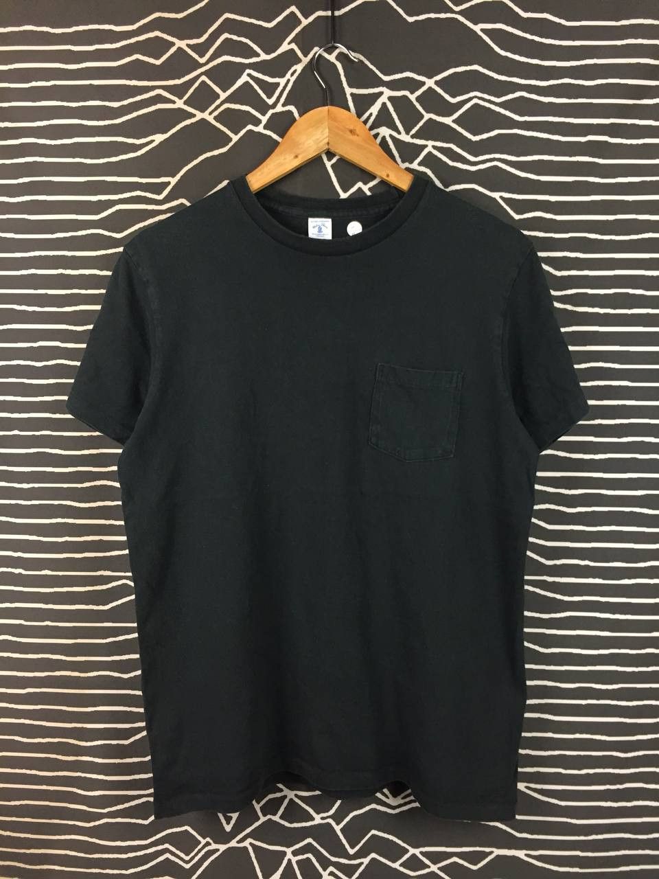 Velva Sheen Vtg Velva Sheen Lettered Sportswear Made in Usa Pocket Tee Size US M / EU 48-50 / 2 - 1 Thumbnail