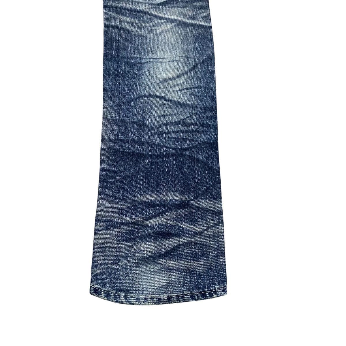 GOSTAR DE FUGA Gostar De Fuga Whiskers Denim Distressed Jeans Size US 33 - 18 Thumbnail