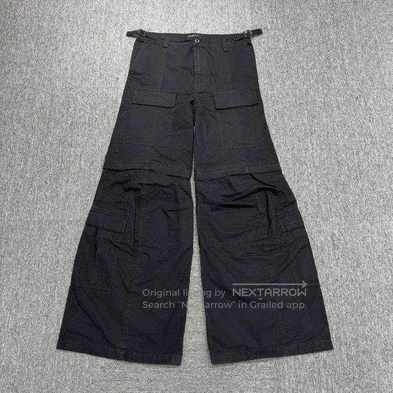 Balenciaga Balenciaga size M Low-waist Big Pocket Zip Front Cargo Pan Size US 27 - 1 Thumbnail