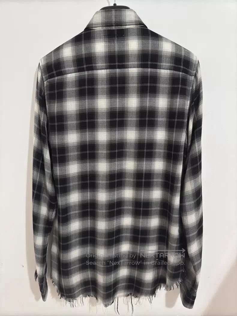 Saint Laurent Paris Saint Laurent Paris Point Collar Black and White and Grey Size US XS / EU 42 / 0 - 2 Thumbnail