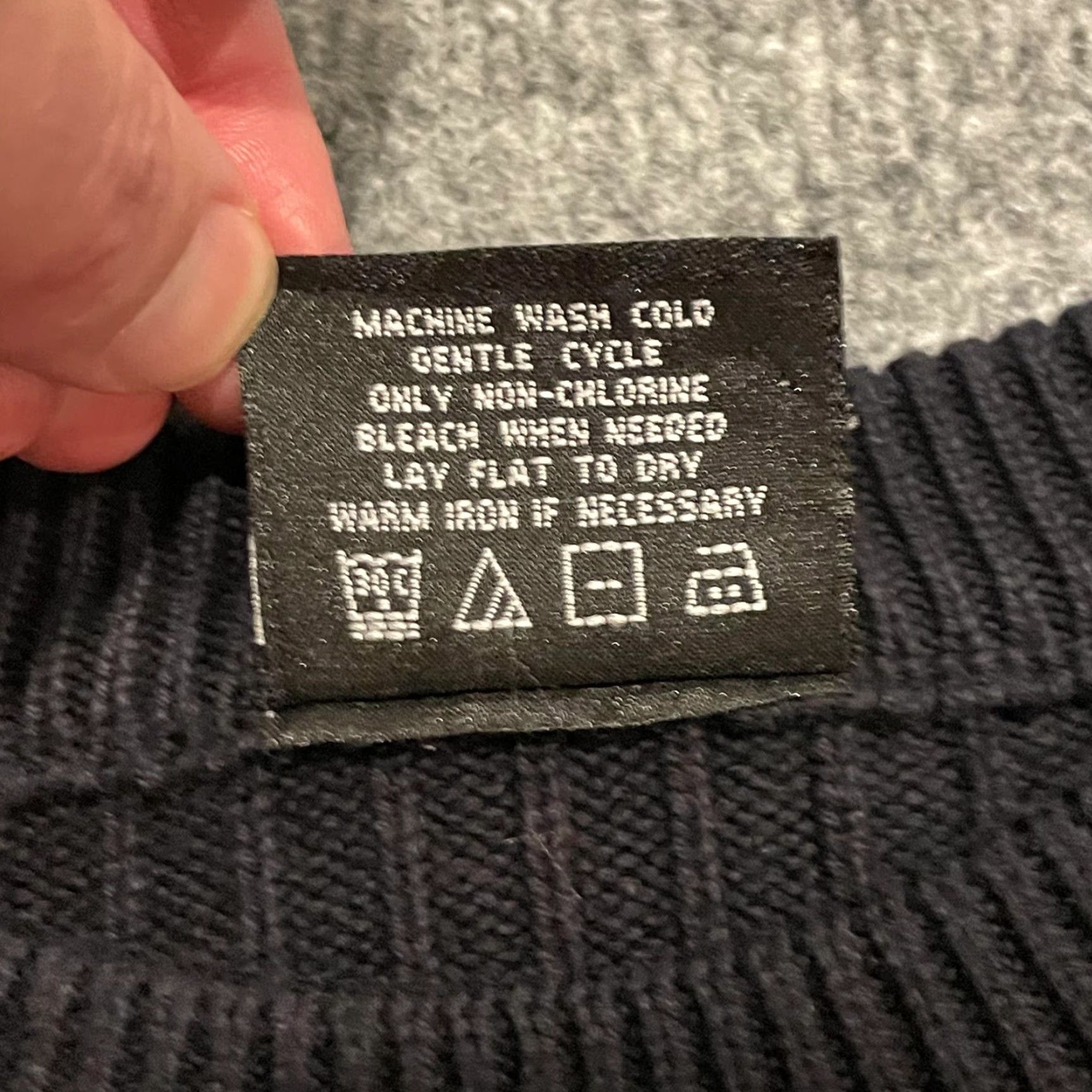Ralph Lauren Polo Jeans Co Ralph Lauren Sweater Mens XL Black Red Knit Crewneck Flag Patch Striped USA Patriotic Embroidery Size US XL / EU 56 / 4 - 5 Thumbnail