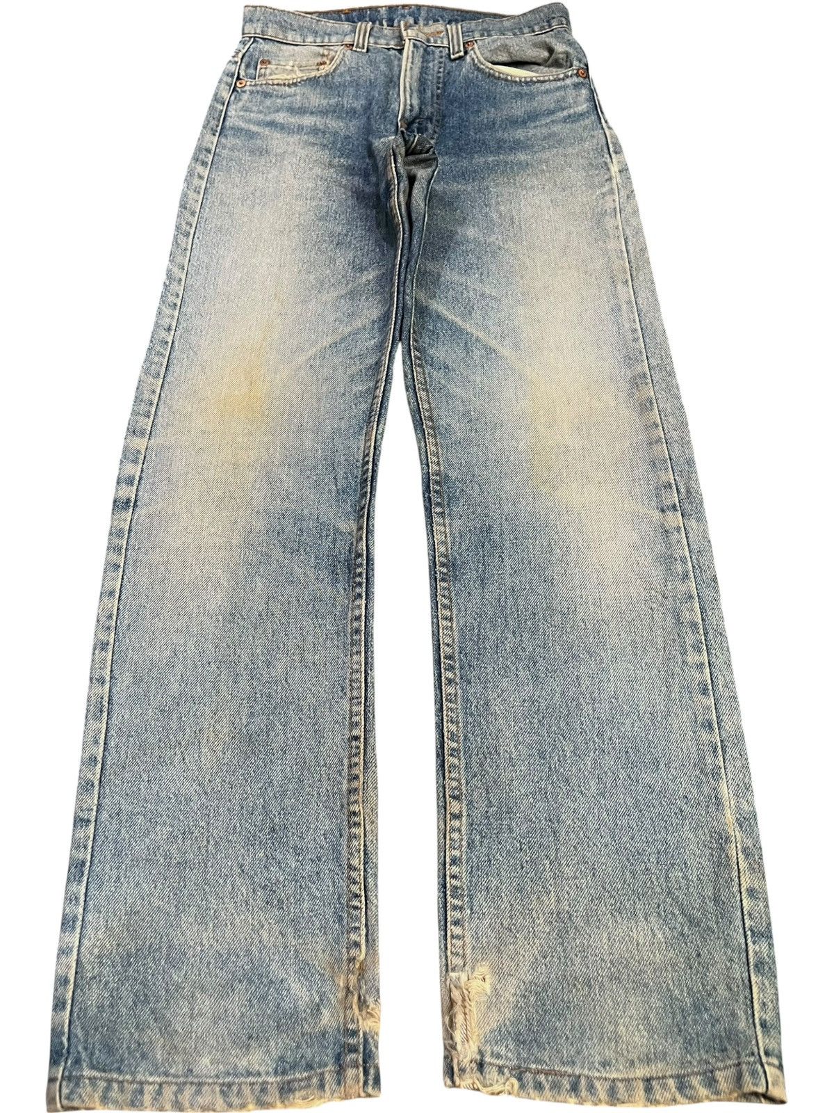 Levi's Vintage 90s Levis 505 Mud Wash Distressed Jeans Size US 28 / EU 44 - 1 Thumbnail