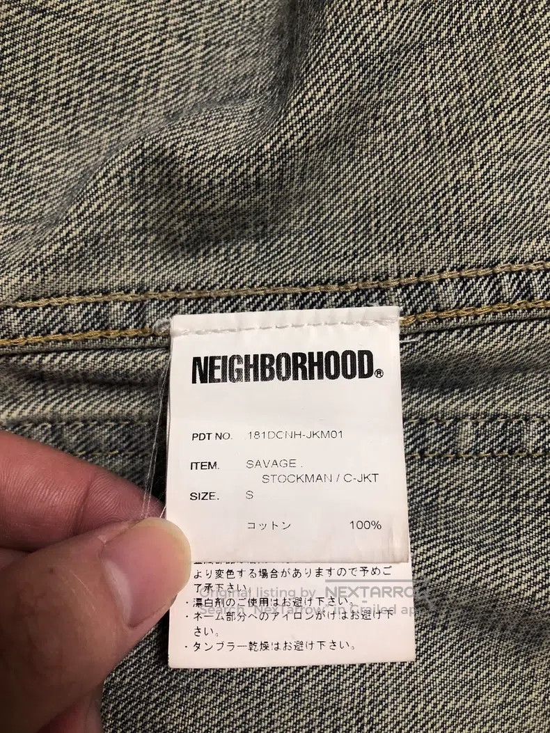 Neighborhood Neighborhood Denim Jacket - Men's Jacket - Size S Size US S / EU 44-46 / 1 - 5 Thumbnail