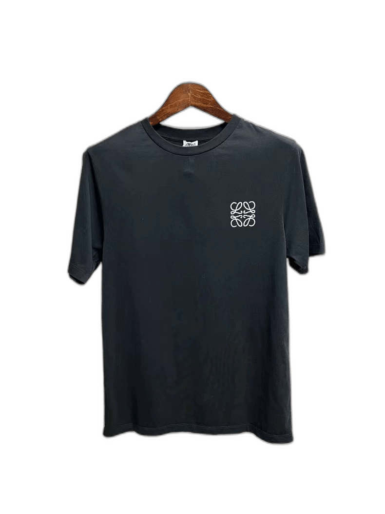 Loewe Loewe Black Short Sleeve T-Shirt with Logo Size US S / EU 44-46 / 1 - 1 Thumbnail