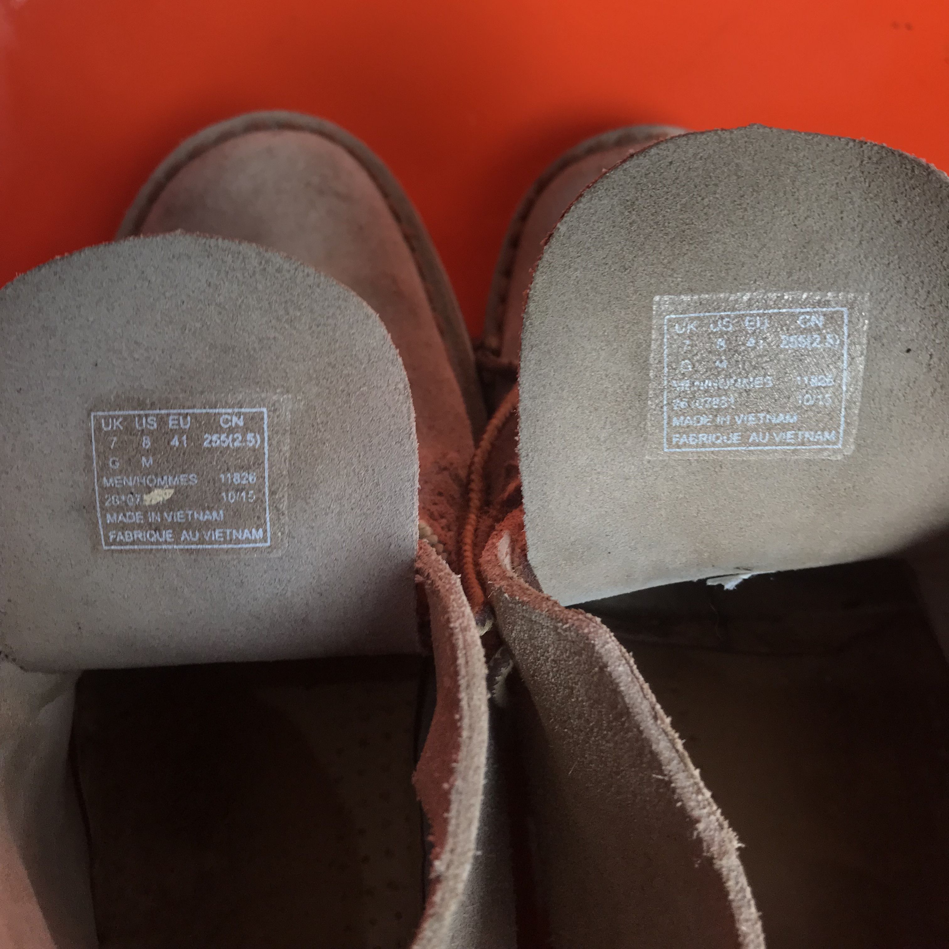 Clarks Clarks Dessert Boots Grey Stone Wash Size 7uk 41 eur Size US 8 / EU 41 - 8 Thumbnail