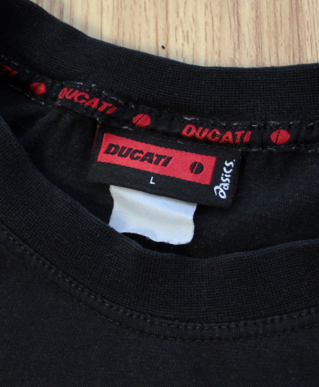 Ducati 🔥 Ducati Asics Vintage 90s Monster T Shirt Moto Racing Size US L / EU 52-54 / 3 - 4 Thumbnail