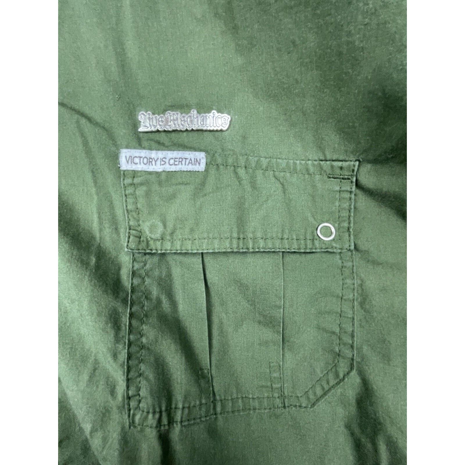 Live Mechanics Live Mechanics Jacket XL Moto Victory Is Certain Streetwear Size US XL / EU 56 / 4 - 7 Thumbnail