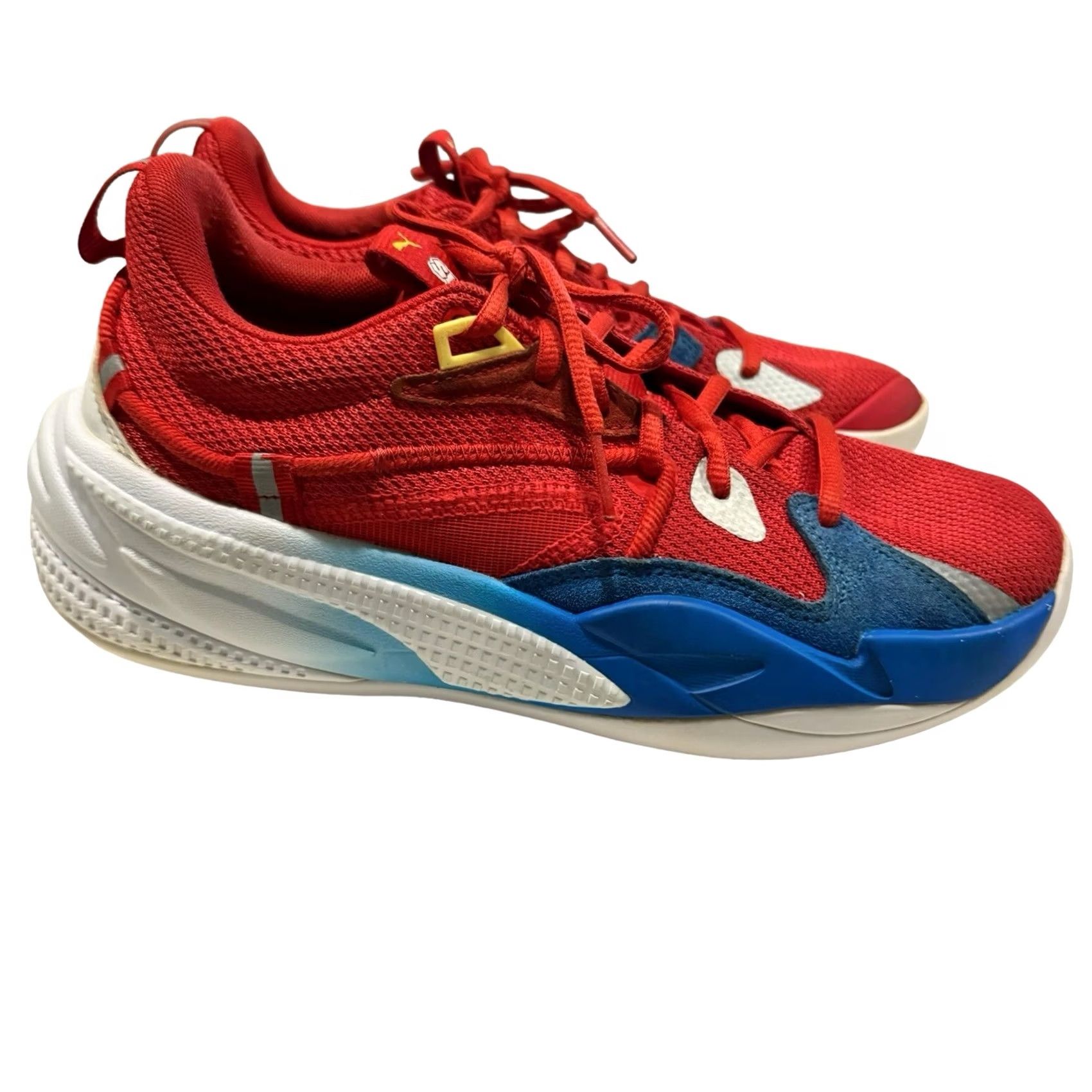 Puma PUMA RS-Dreamer x Nintendo x J. Cole Super Mario 64 Sneaker Low Top Unisex Adults 7C 2020 Red White Blue Knit Basketball Cole 194652-01 Size US 6 / EU 39 - 5 Thumbnail