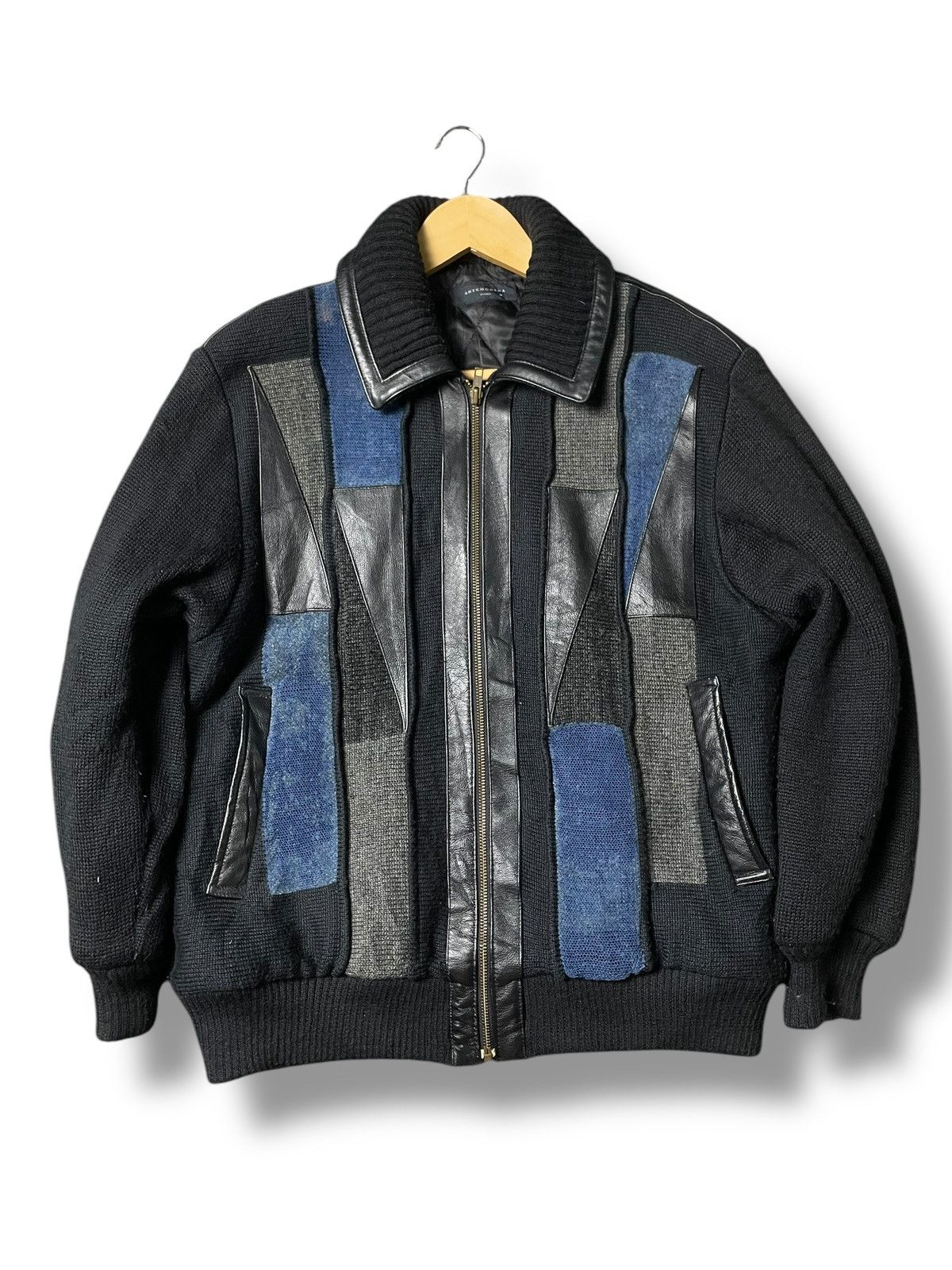 Japanese Brand × Vintage Artemodena UOMO Fashion Bomber Jacket (94) Size US M / EU 48-50 / 2 - 1 Thumbnail