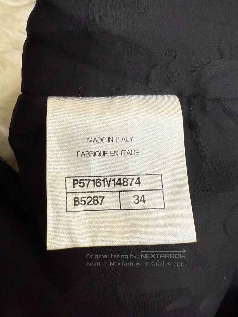 Chanel Chanel Black silk satin lambskin coat Size XXS / US 00 / IT 34 - 6 Thumbnail