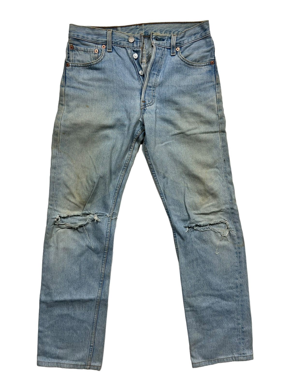 Levi's Vintage 90s Levis 501 Made In Usa for Japan Market Size US 29 - 1 Thumbnail