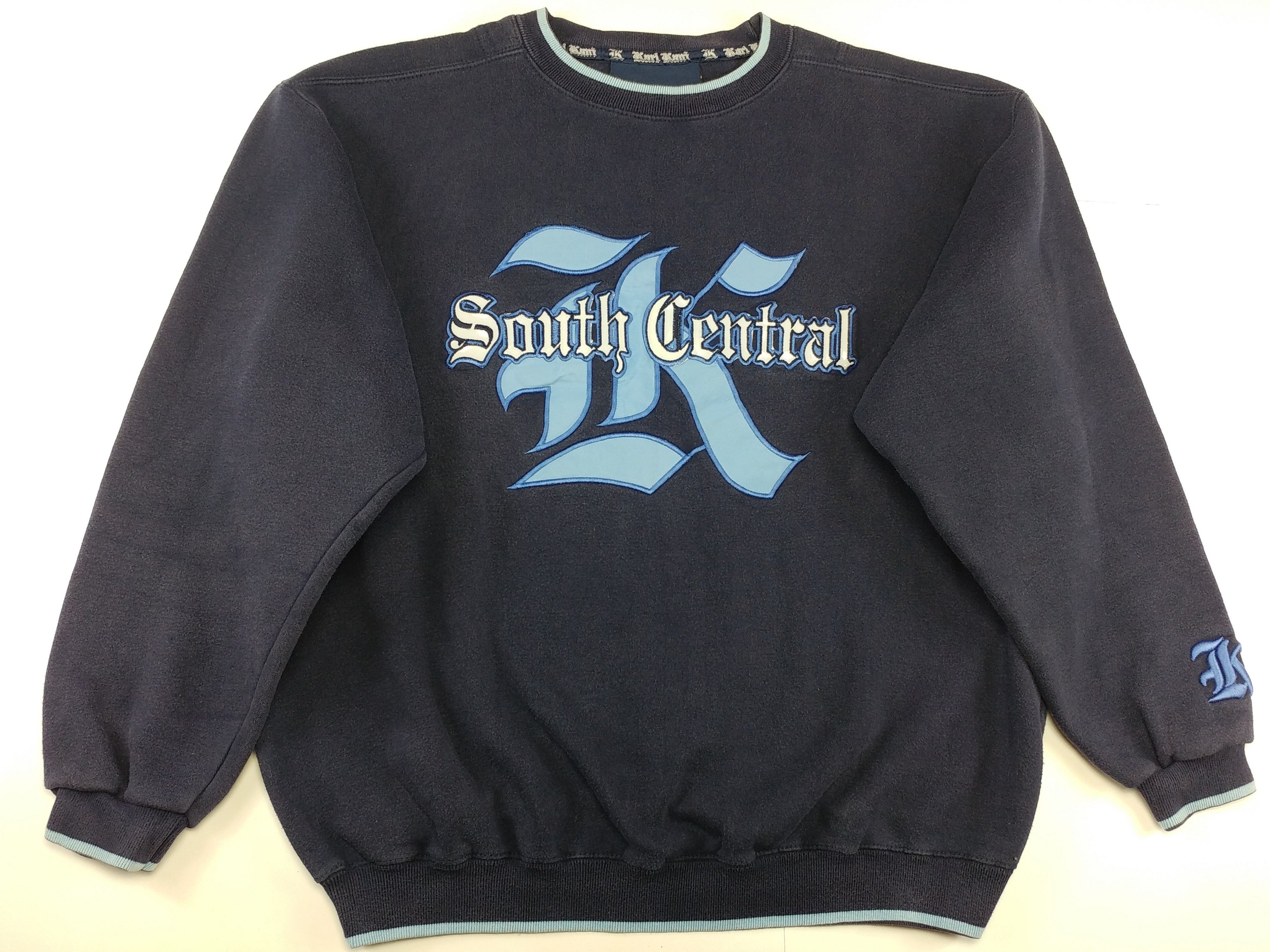 Karl Kani KARL KANI sweatshirt, South Central, vintage 90s hip hop, L Size US L / EU 52-54 / 3 - 1 Thumbnail