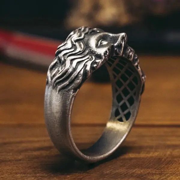 Japanese Brand × Vintage Religious Belief Jesus Head Ring Size ONE SIZE - 4 Thumbnail
