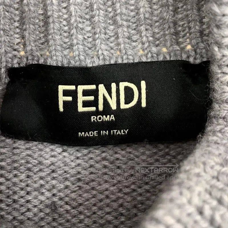 Fendi Fendi Color Block Wool Knit Sweater for Men . Size US S / EU 44-46 / 1 - 6 Thumbnail