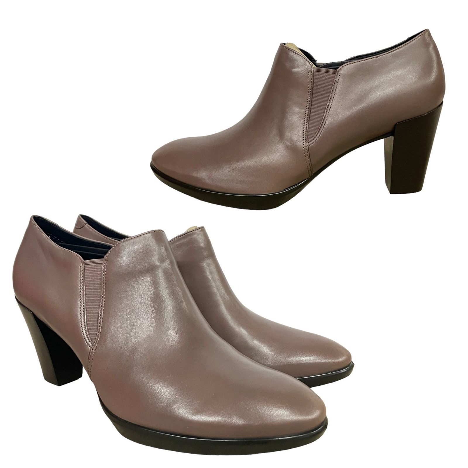 Ecco Ecco Shape 55 Plateau Stack Ankle Boots Leather Size 41 Size US 11 / IT 41 - 2 Thumbnail
