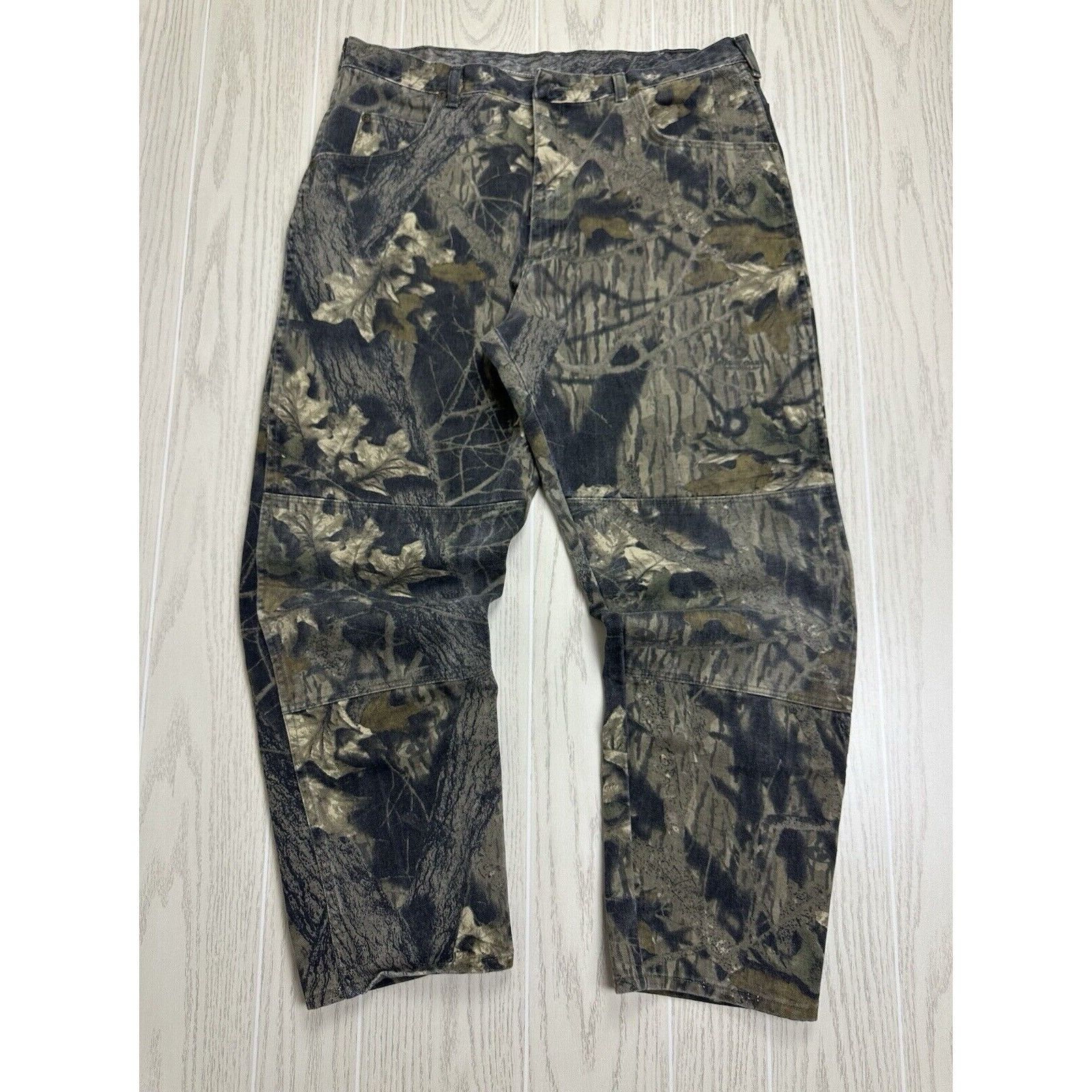 Wrangler Vintage Wrangler Double Knee Camo Jeans Size US 38 / EU 54 - 1 Thumbnail