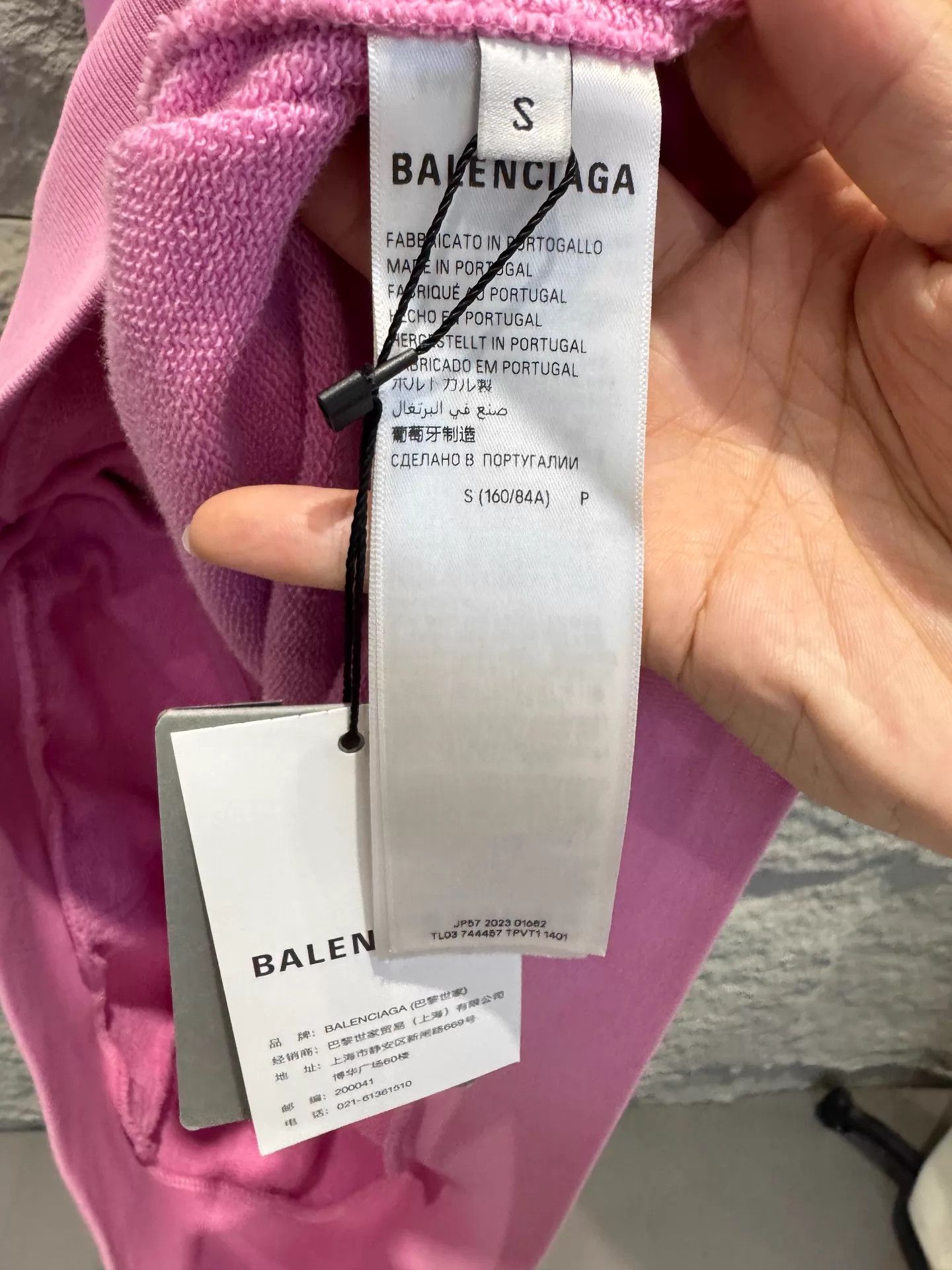 Balenciaga Balenciaga x Man Utd Pink Zip Hoodie S Size S / US 4 / IT 40 - 3 Thumbnail