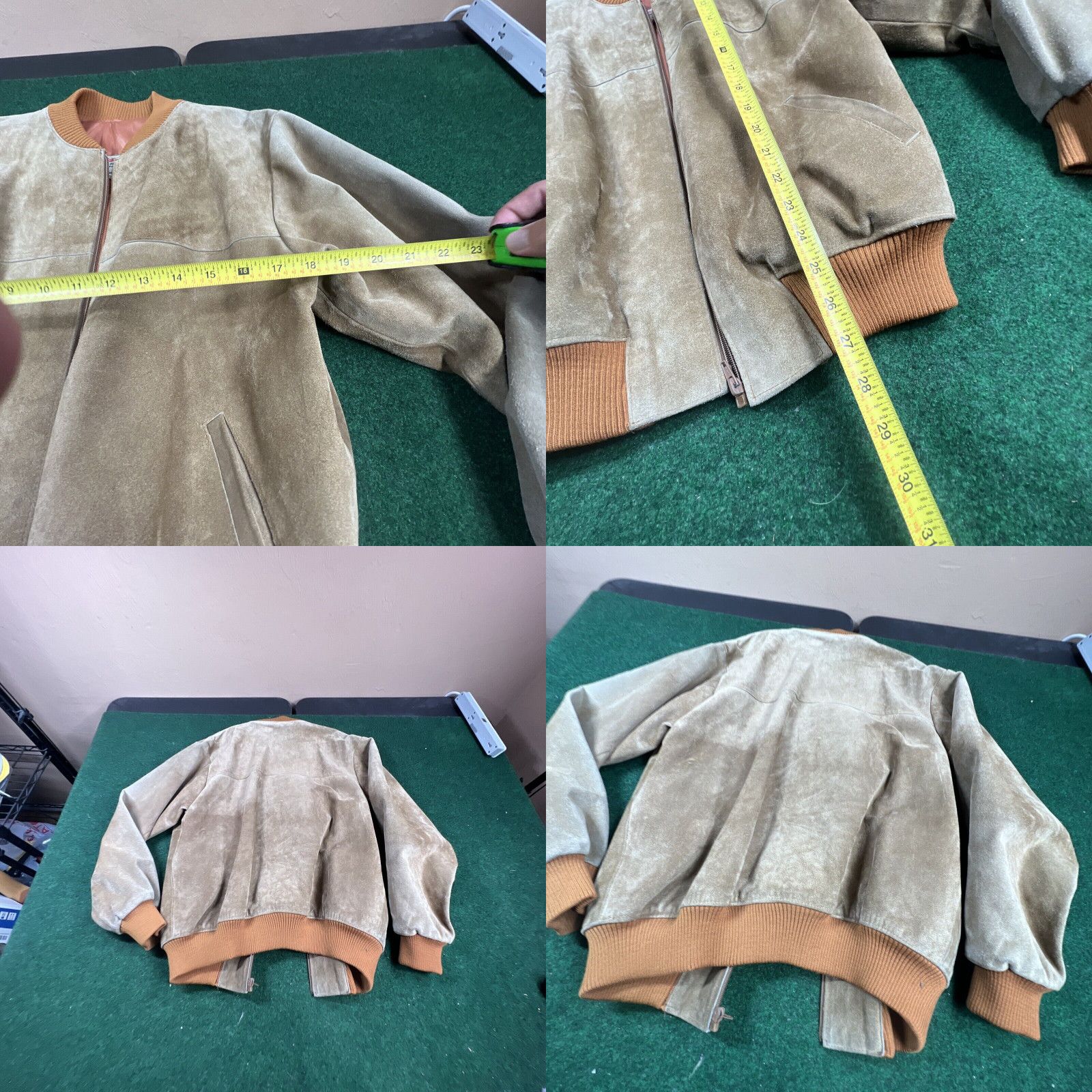 Vintage Rare Vintage Montevideo Leather Factory Uruguay Antilope Nonanto Very nice Size US M / EU 48-50 / 2 - 8 Thumbnail