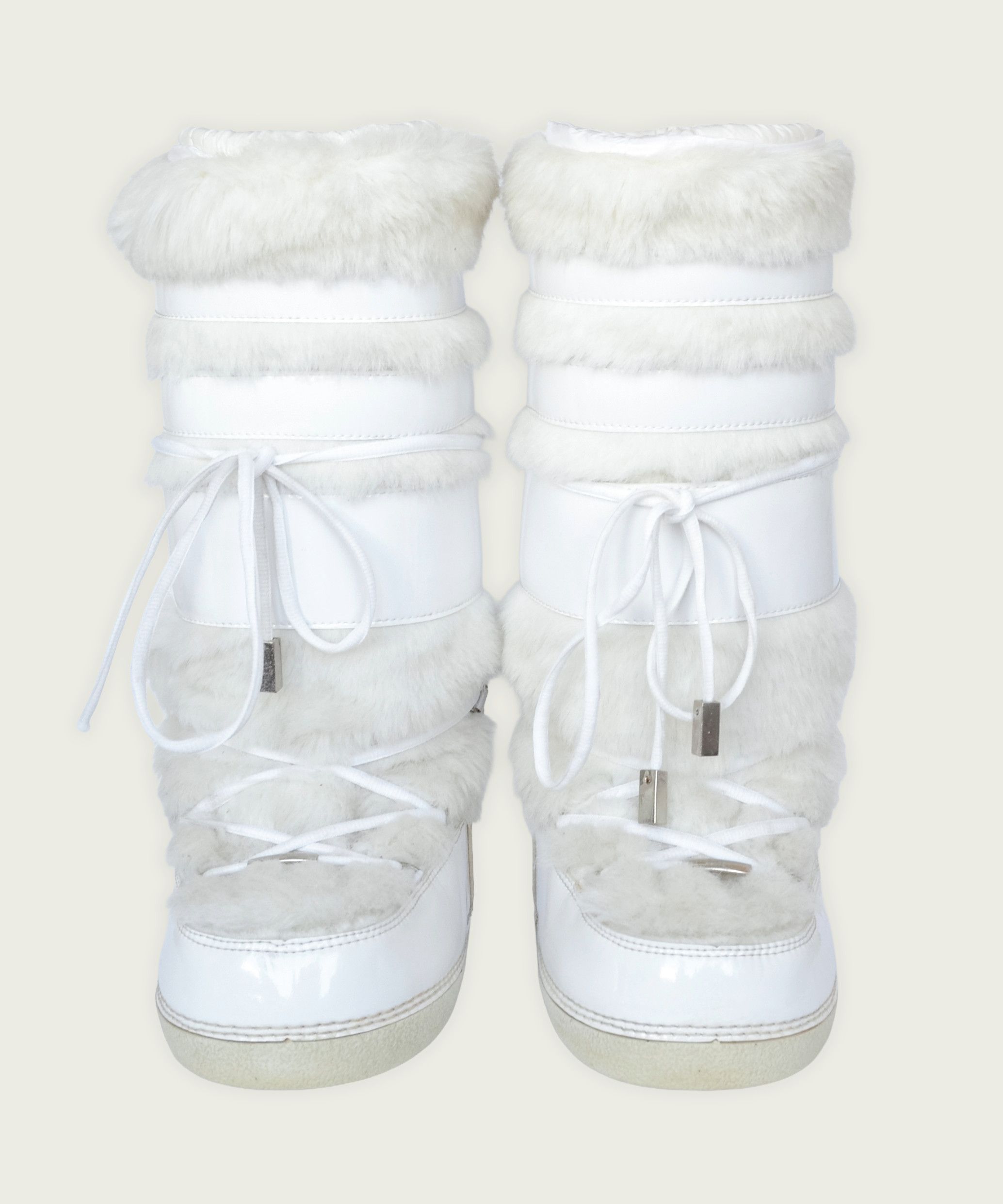 Dior DIOR Moon Boots White Winter Logo Ski John GALLIANO 36-38 Size US 8 / IT 38 - 7 Thumbnail