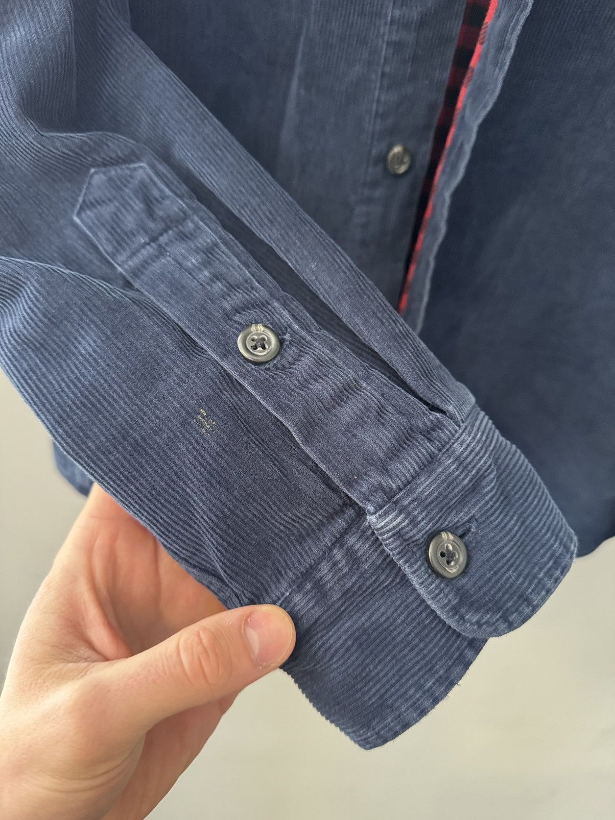 Polo Ralph Lauren Vintage Polo Ralph Lauren Velvet Blue Shirt Jacket 90s Size US L / EU 52-54 / 3 - 6 Thumbnail