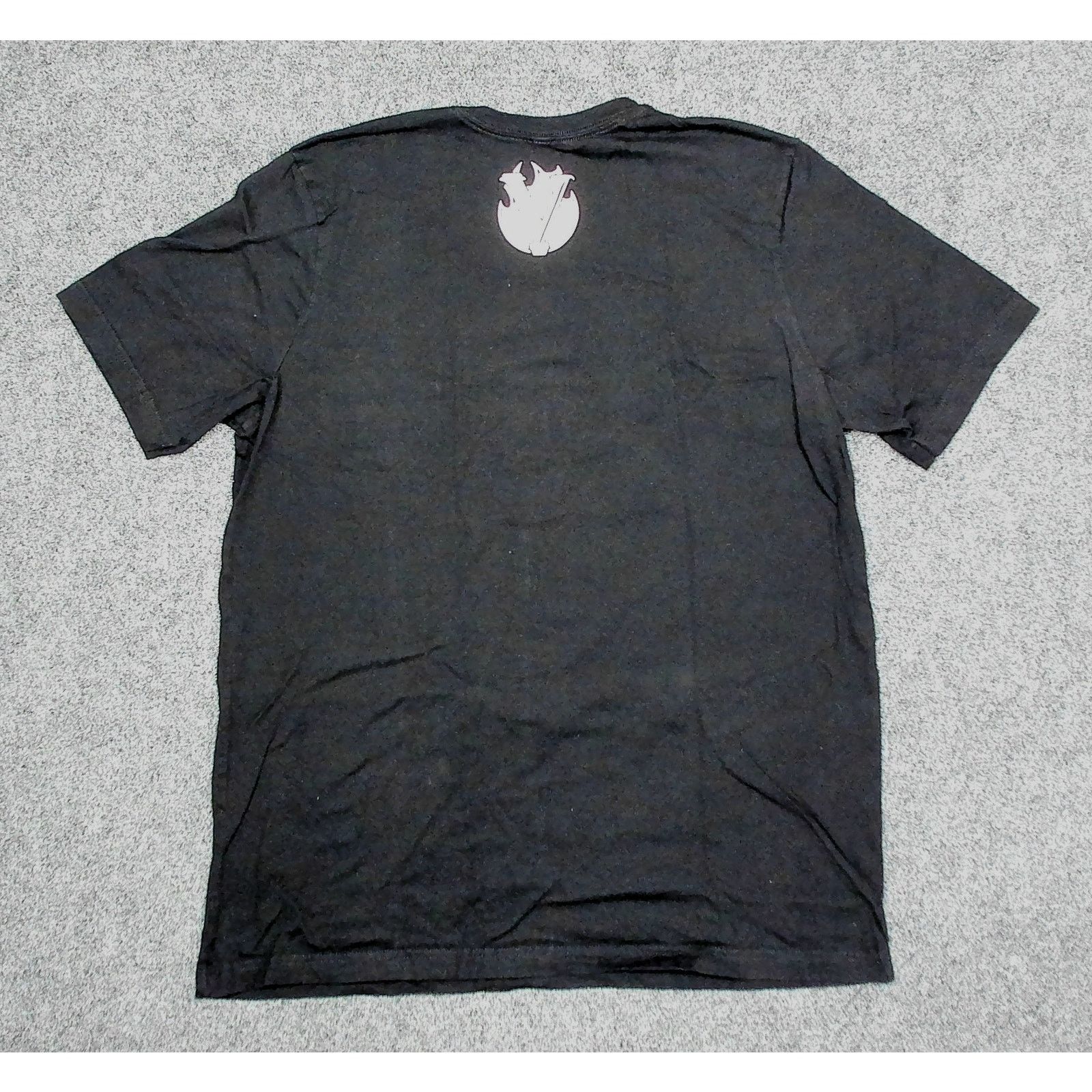 Vintage Y2K Oversized Demonic Skull T-Shirt Dress Tunic Size XXL / US 16-18 / IT 52-54 - 4 Thumbnail