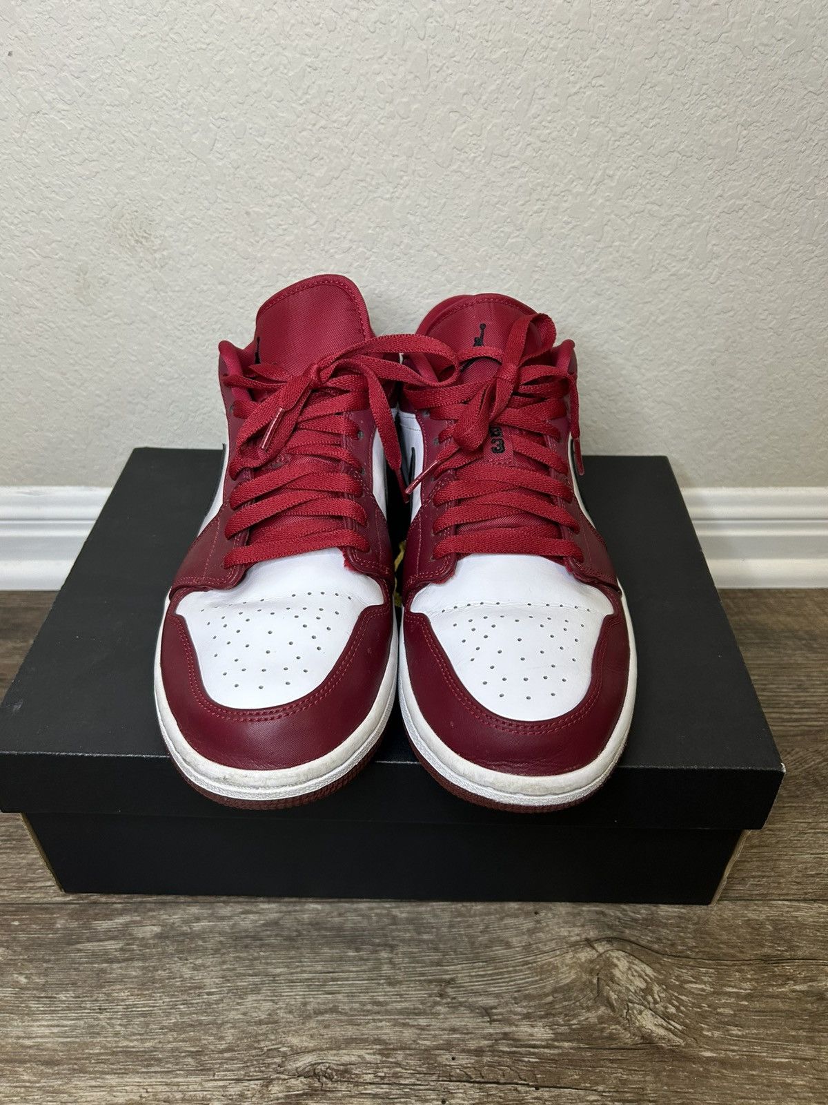 Jordan Brand Jordan 1 Low ‘Noble Red’ Size US 11.5 / EU 44-45 - 3 Thumbnail