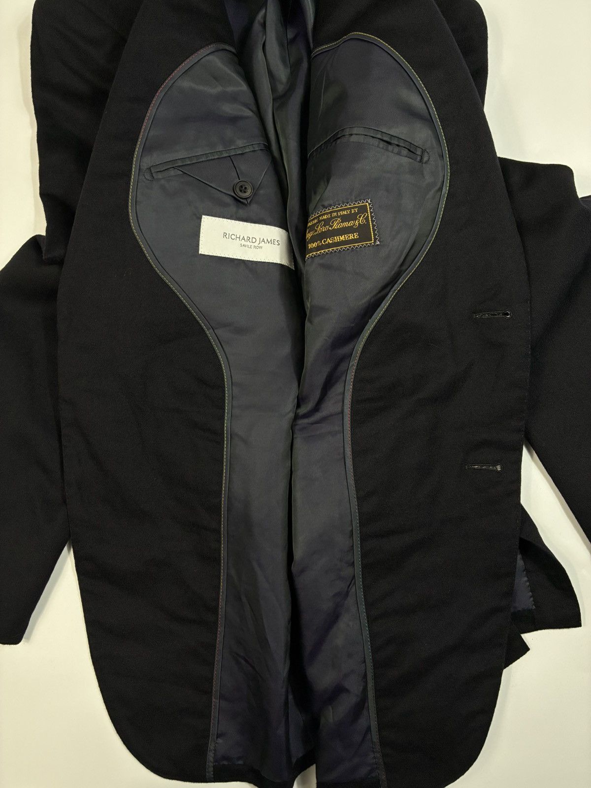 Richard James Richard James Cashmere Suit Fabric by Loro Piana Size 36S - 12 Thumbnail