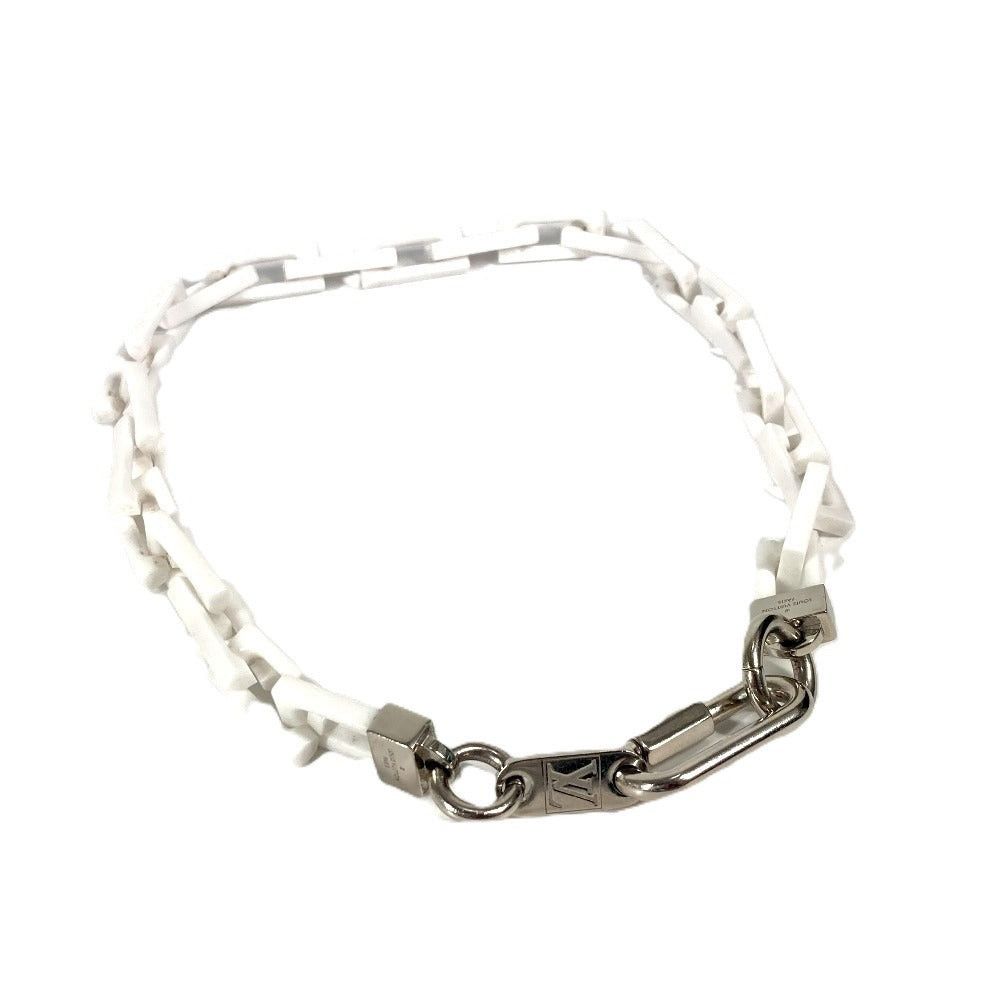 Louis Vuitton Louis Vuitton Mp2350 Collier Square Ceramic Accessories Necklace Men White Size ONE SIZE - 1 Thumbnail