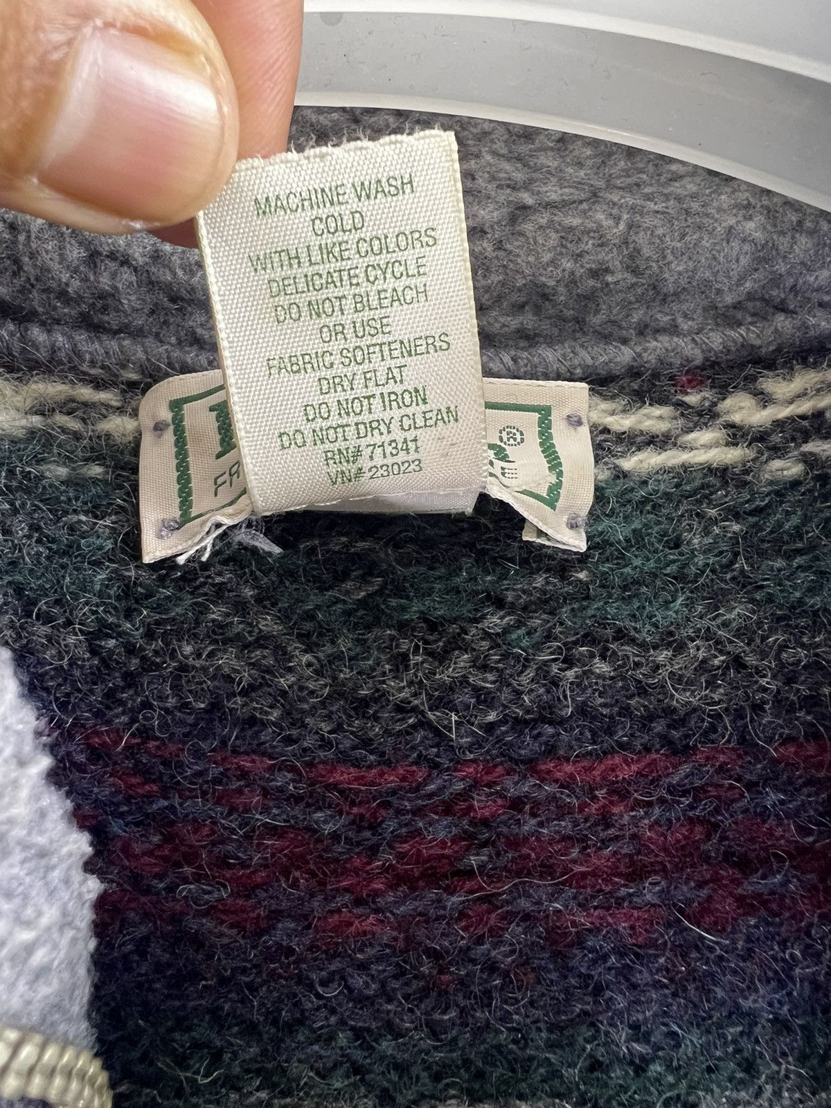 L.L. Bean Vintage L.L Bean fleece outdoor chimayo design Size US M / EU 48-50 / 2 - 8 Thumbnail