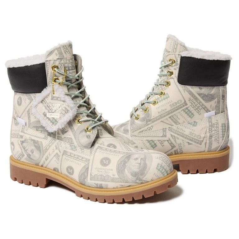 Maison Margiela × Supreme Supreme®/MM6 Maison Margiela Timberland® Money 6" Boot Size US 13 / EU 46 - 2 Thumbnail