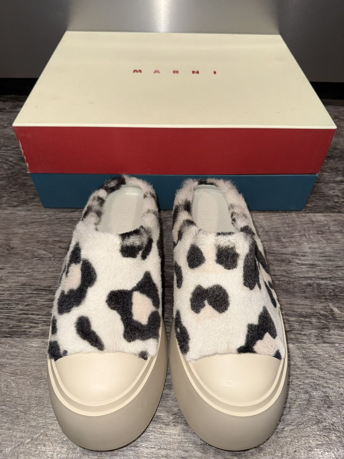 Marni Marni Anamalier Snow Leopard Size US 7 / IT 37 - 3 Thumbnail