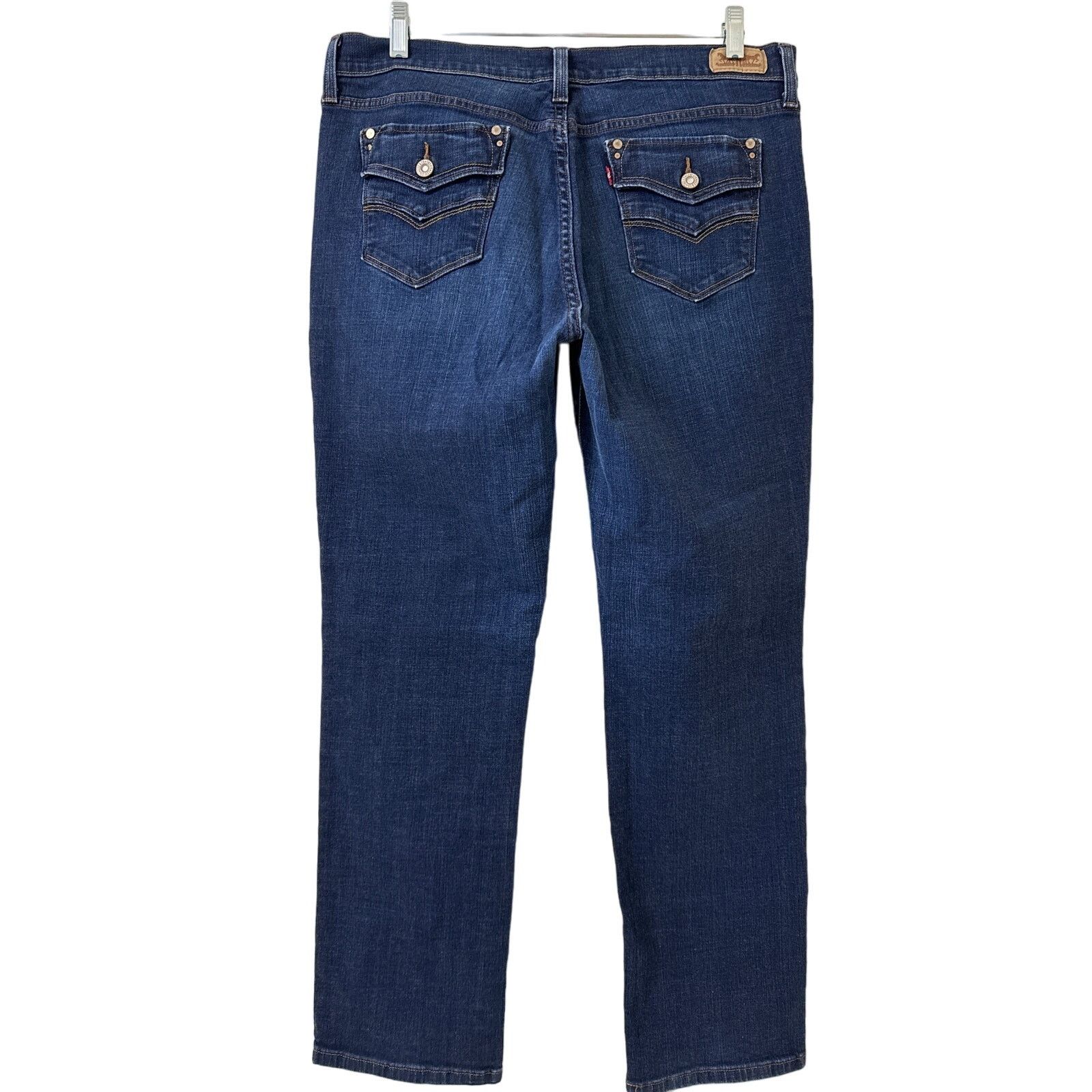 Levi's Levi's 505 Straight Leg Jeans16M 33x32 Envelope Pockets Size 38" / US 16 / IT 52 - 2 Thumbnail