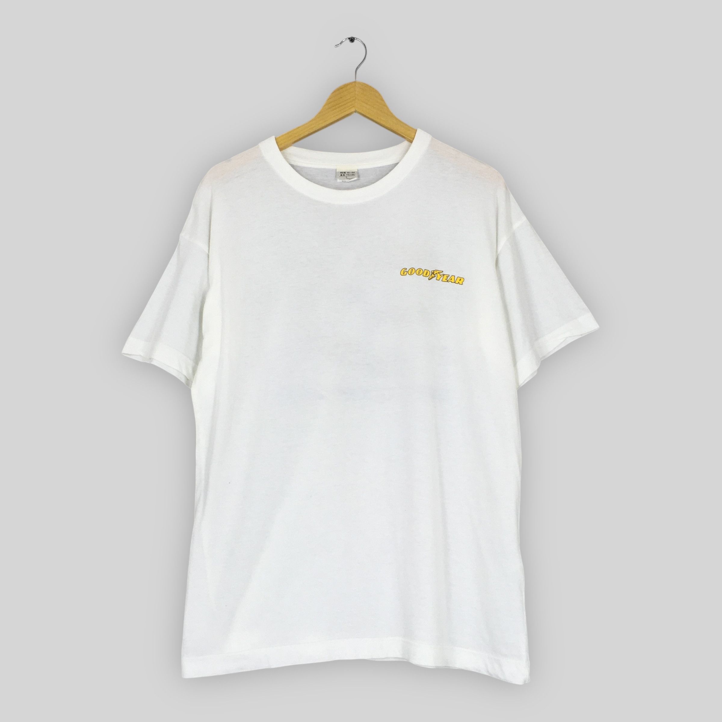 Formula 1 × Vintage Vintage 90s Goodyear F1 Racing White T Shirt Large Size US L / EU 52-54 / 3 - 3 Thumbnail
