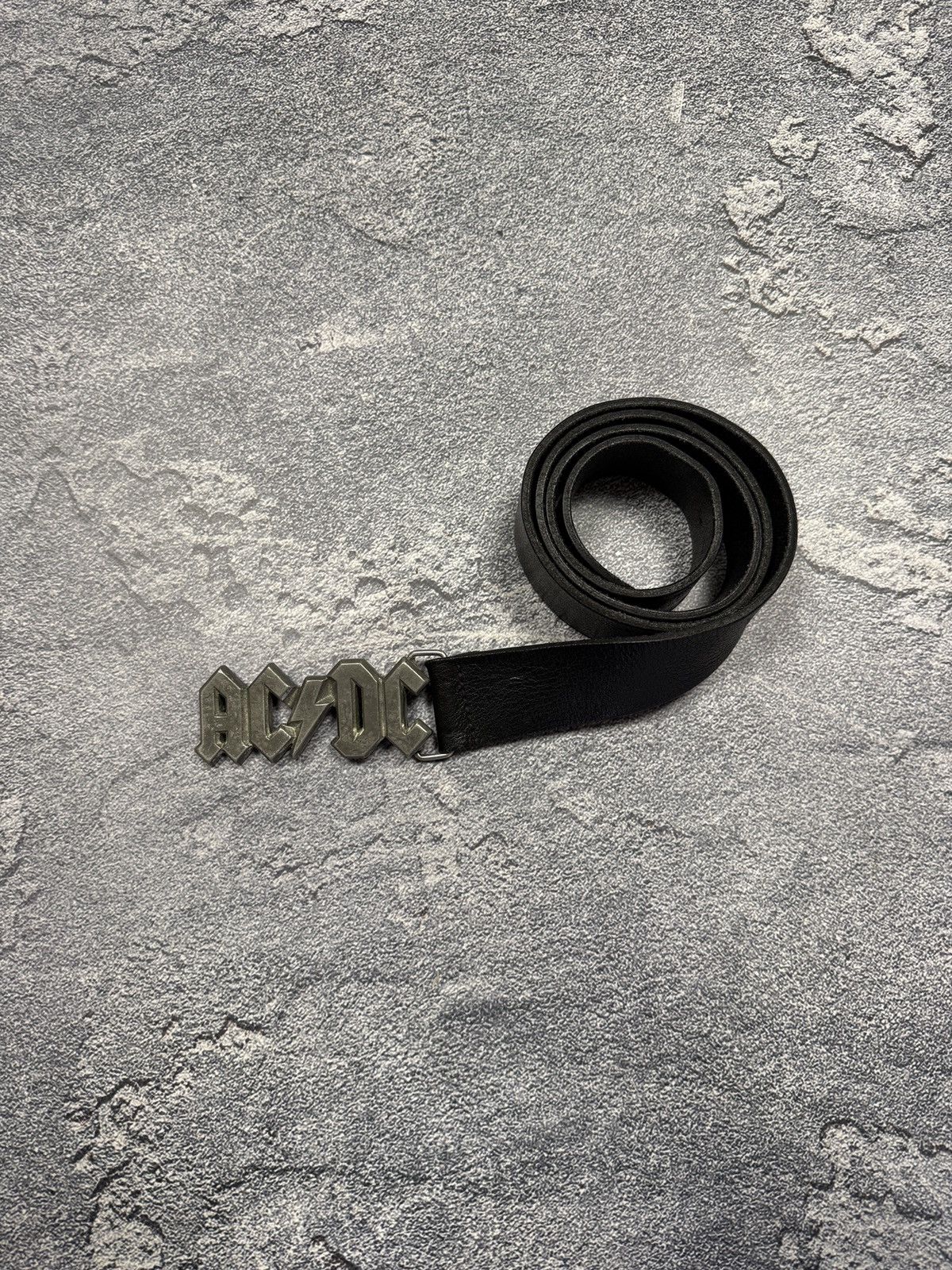 AC/DC × Vintage Ac/Dc Leather Belt Size ONE SIZE - 1 Thumbnail