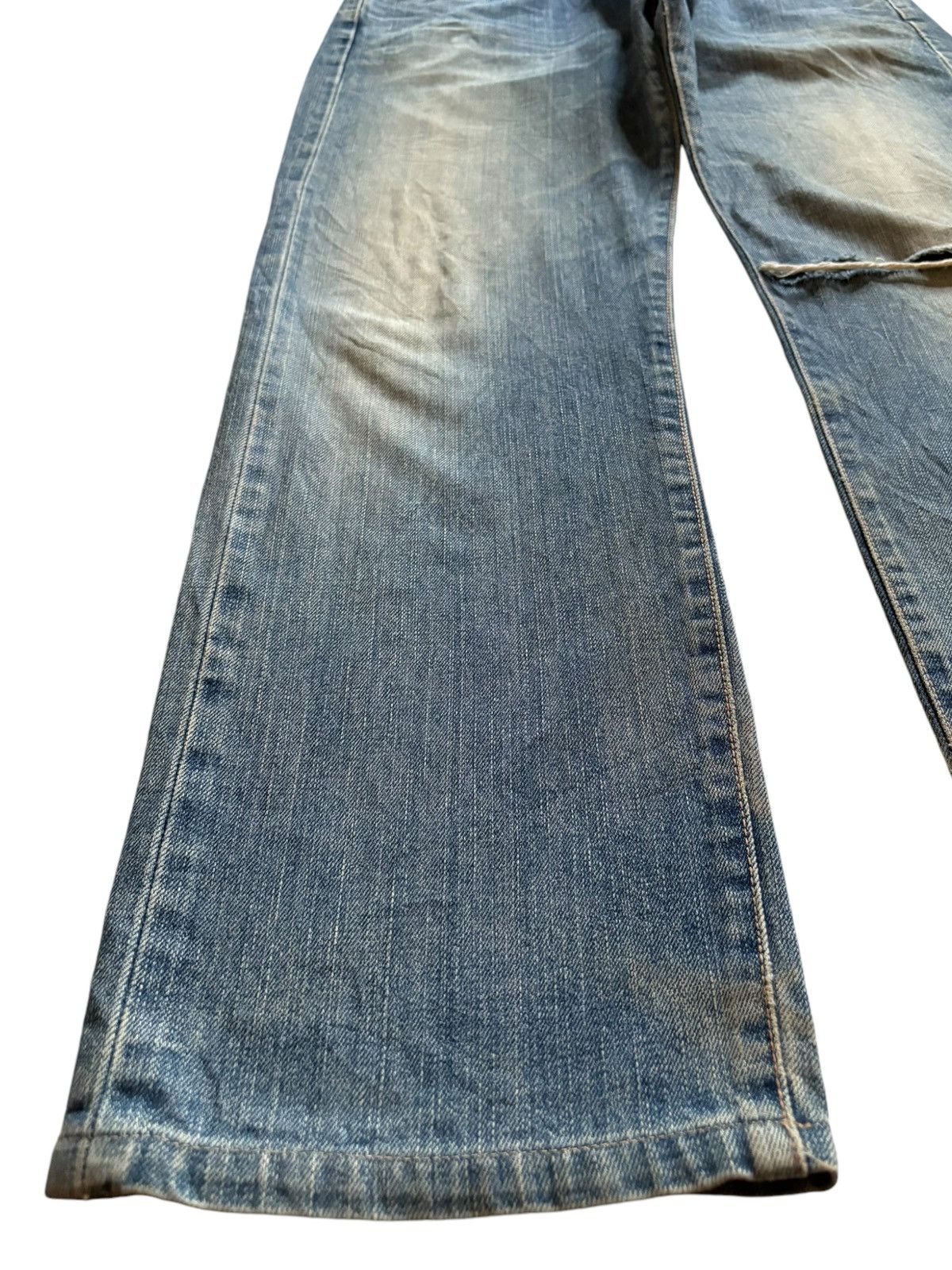Edwin Vintage Japanese Edwin 505xx Selvedge Mud Wash Baggy Jeans Size US 32 / EU 48 - 7 Thumbnail