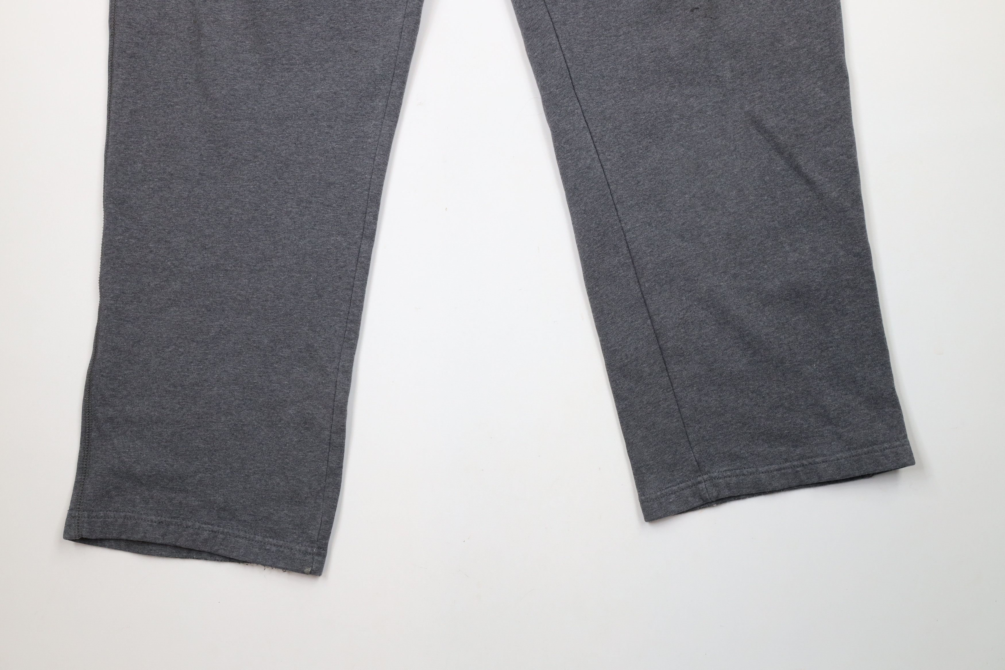 Nike × Vintage Vintage Nike Travis Scott Mini Swoosh Wide Leg Sweatpants Size US 40 / EU 56 - 4 Thumbnail