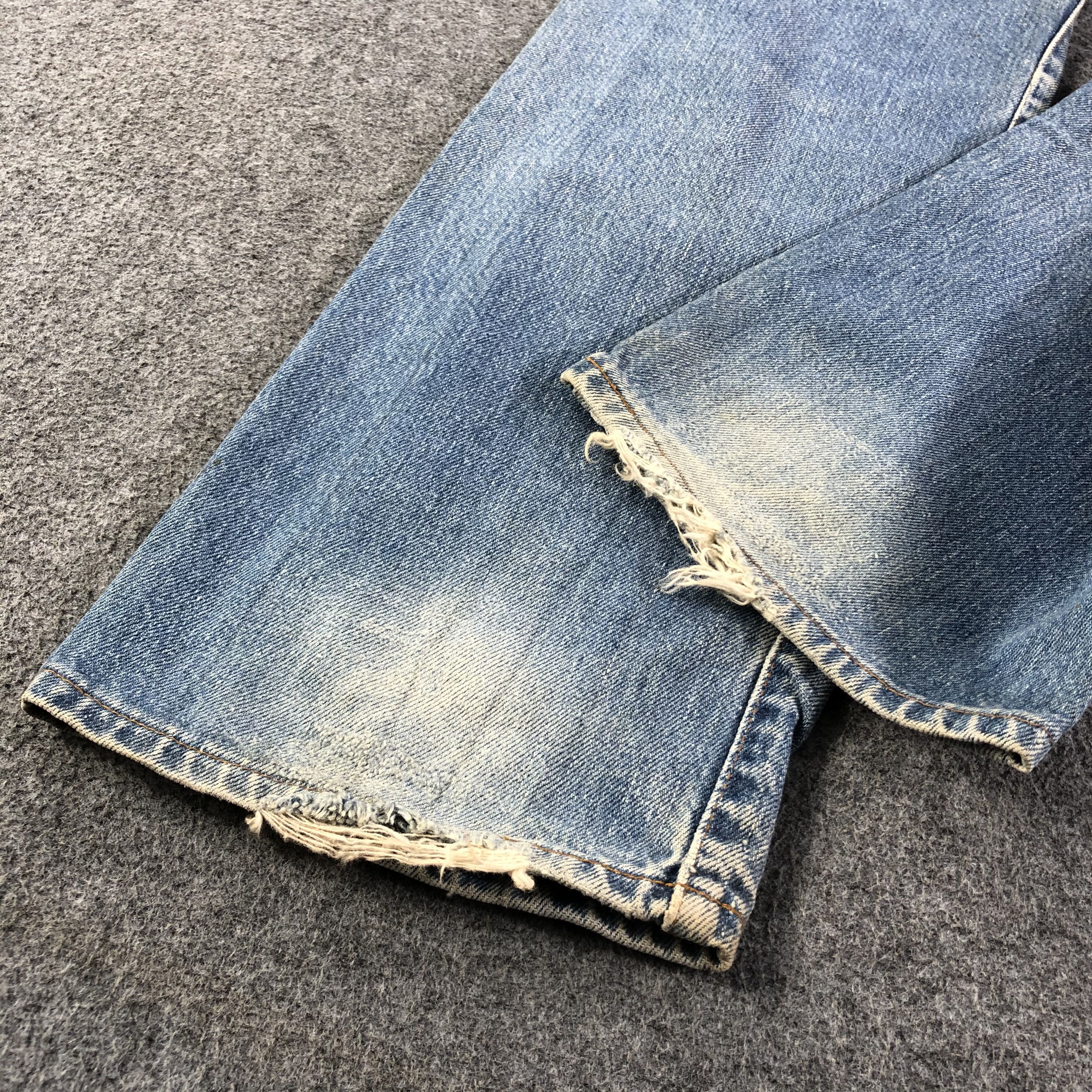 Levi's Vintage Levis 505 Jeans Medium Wash Denim -J2748 Size US 30 / EU 46 - 5 Thumbnail