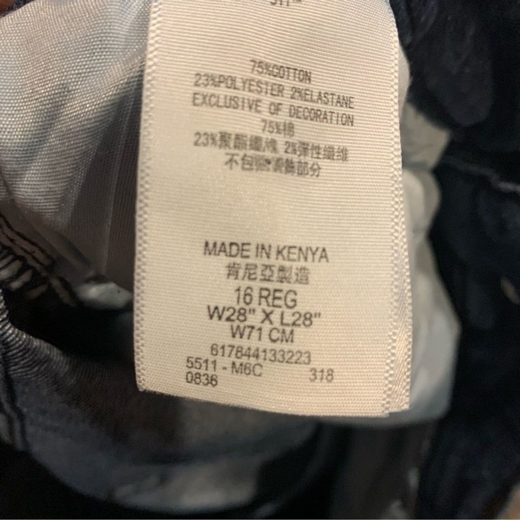 Levi's Women’s Levi’s 511 Jeans Size 28" / US 6 / IT 42 - 5 Thumbnail
