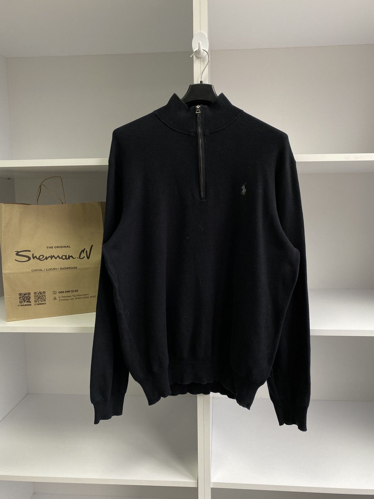 Polo Ralph Lauren × Vintage Polo Ralph Lauren vintage cardigan pullover Size US XL / EU 56 / 4 - 2 Thumbnail