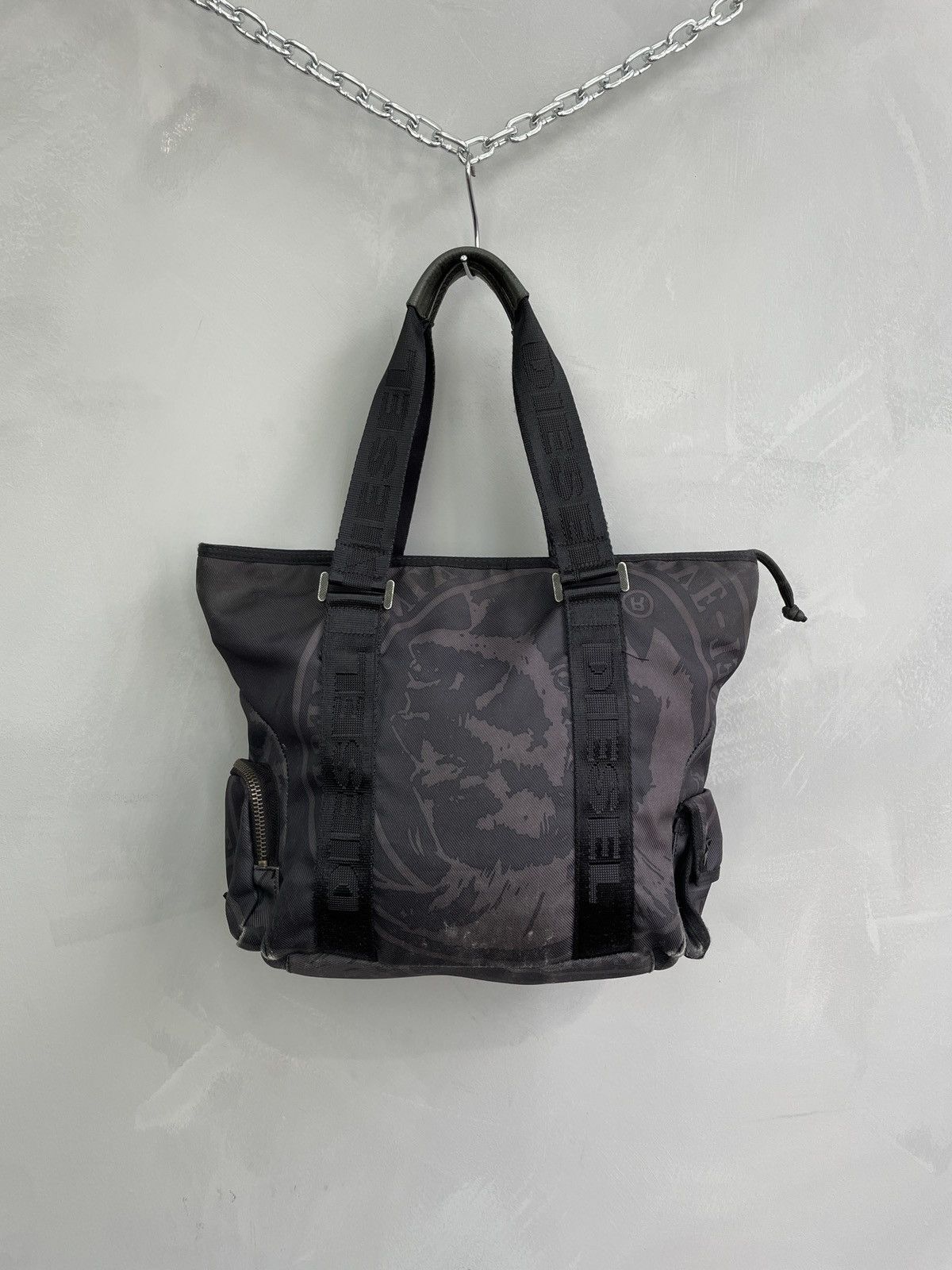Diesel Vintage Diesel bag Y2K multi pocket sling bag Size ONE SIZE - 4 Thumbnail