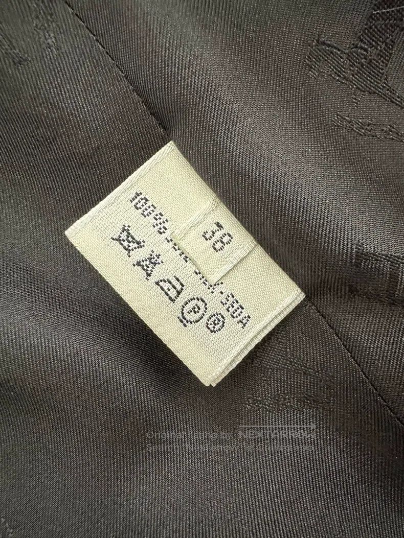 Hermes Hermes Waist Cinched Casual Asymmetrical Suit Jacket, Blac Size XS / US 0-2 / IT 36-38 - 8 Thumbnail