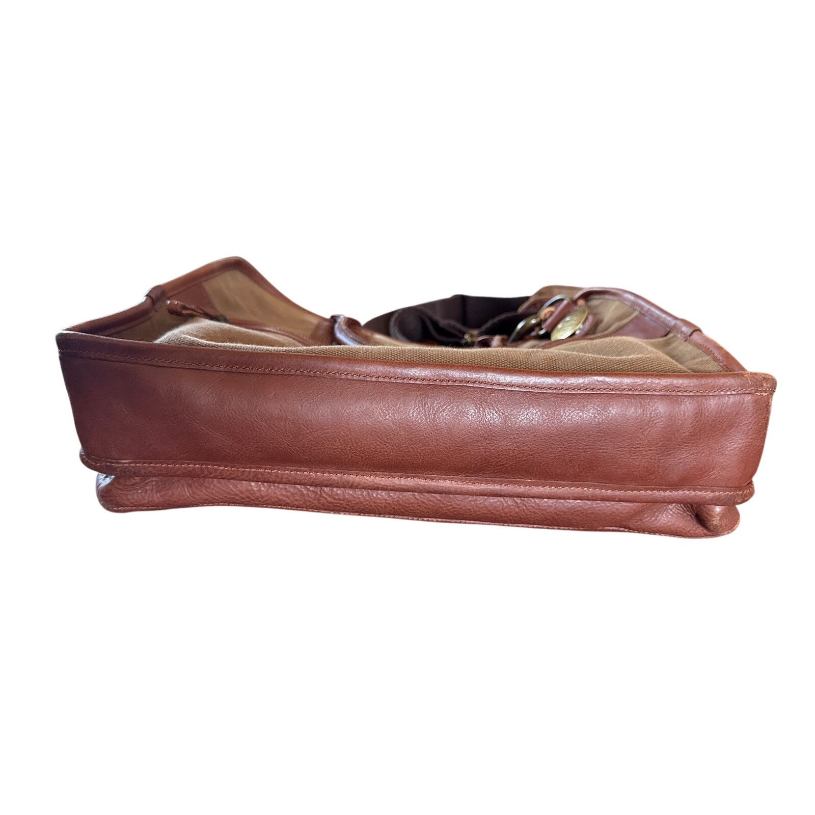 Will Leather Goods Will Leather Goods Aldridge Briefcase in Tobacco Brown Size ONE SIZE - 3 Thumbnail
