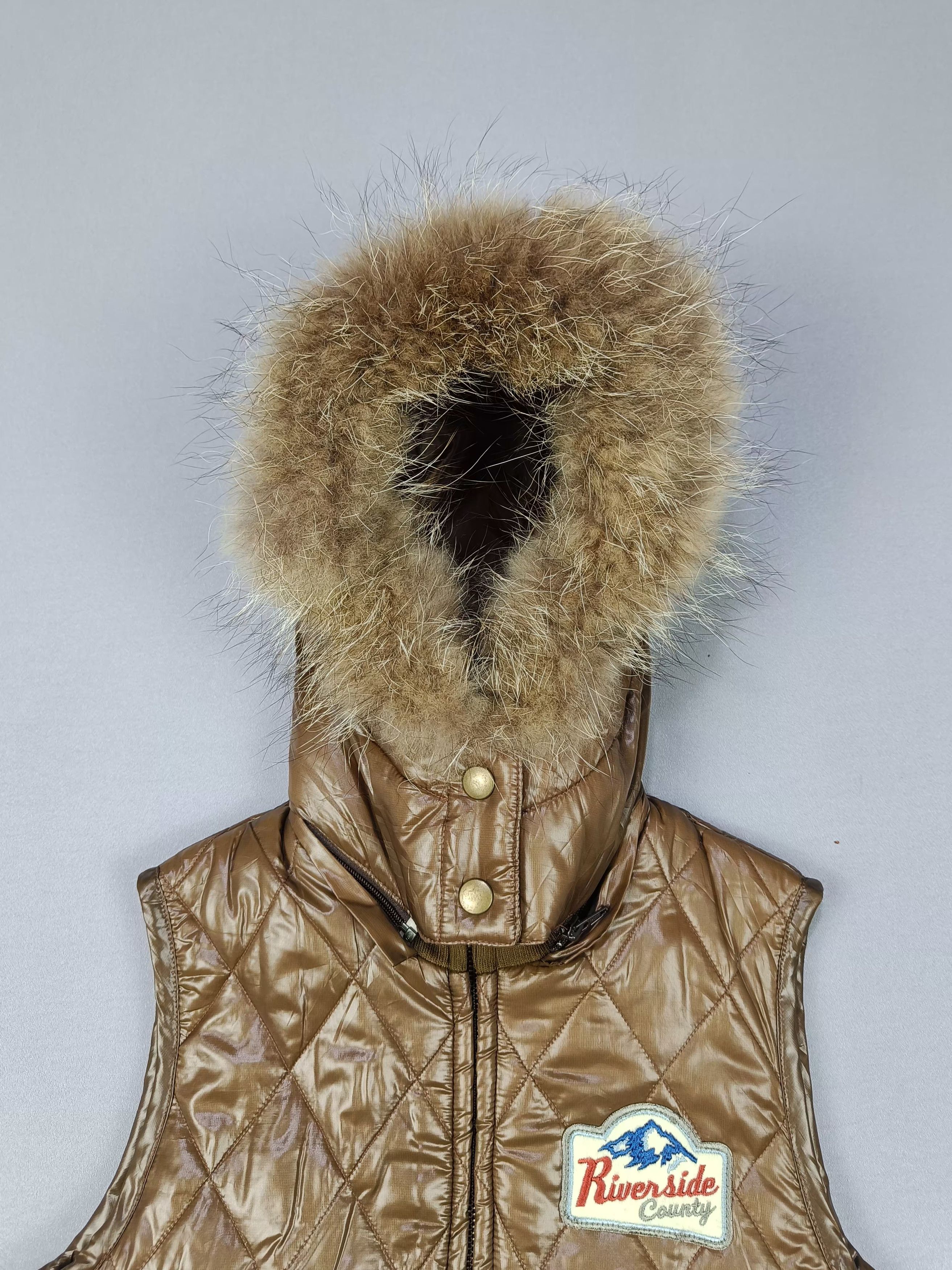 Japanese Brand KRIFF MAYER PUFFER DOWN FUR HOODIES Size M / US 6-8 / IT 42-44 - 4 Thumbnail
